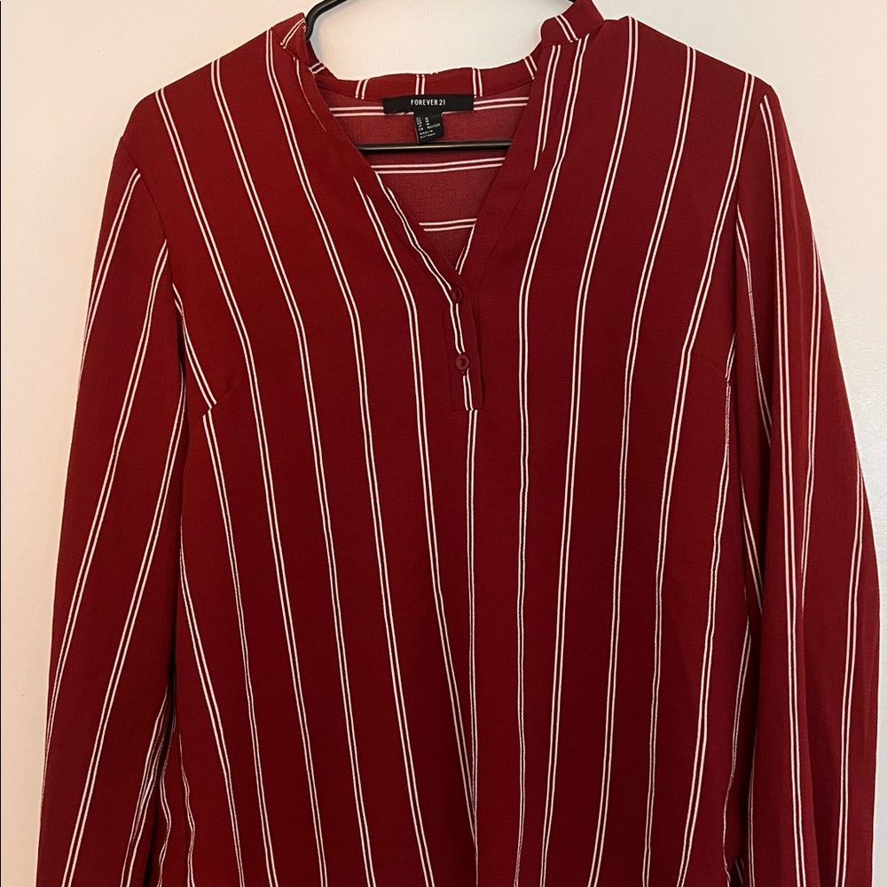 Forever 21. Size medium. Red and white.